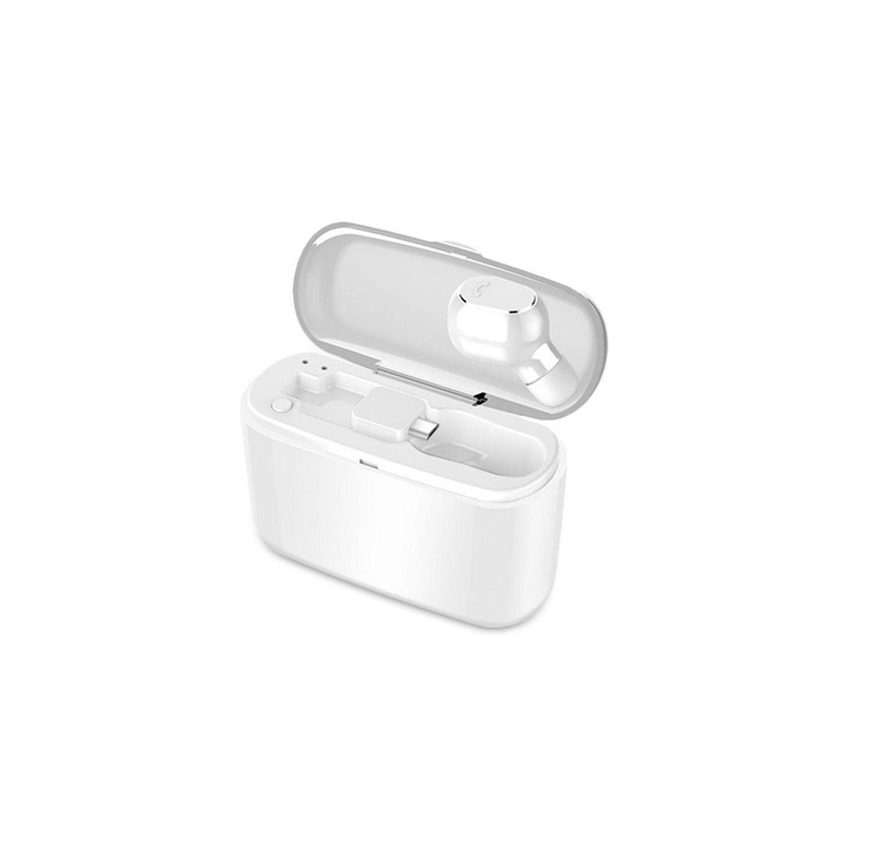 Ασύρματα ακουστικά με θήκη φόρτισης - M8 Plus - TWS - White