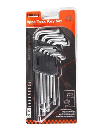 Κλειδιά Torx - 9pcs - Finder - 193122