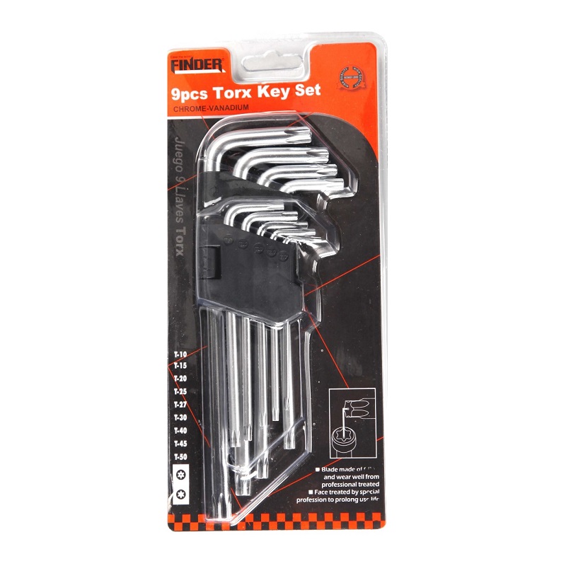 Κλειδιά Torx - 9pcs - Finder - 193122