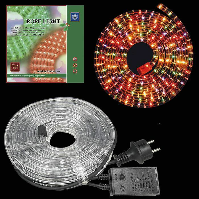Χριστουγεννιάτικος φωτοσωλήνας LED - 10m - RGB - 210290