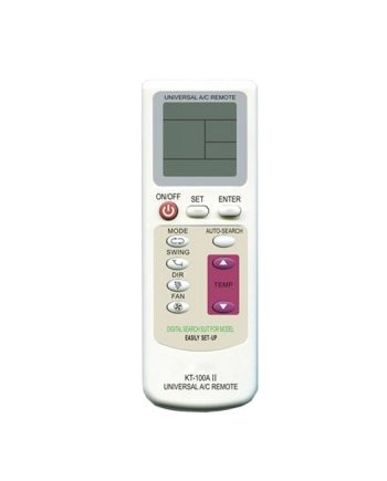 Τηλεχειριστήριο κλιματιστικού - KT-100A - Universal - 110189