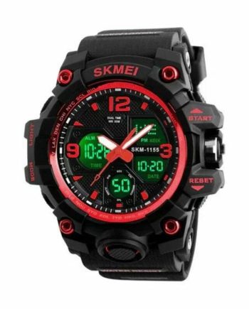 Ψηφιακό/αναλογικό ρολόι χειρός – Skmei - 1155 - 011552 - Black/Red