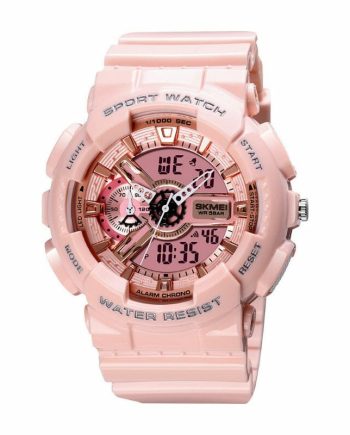 Ψηφιακό/αναλογικό ρολόι χειρός – Skmei - 1688 - 016885 - Pink