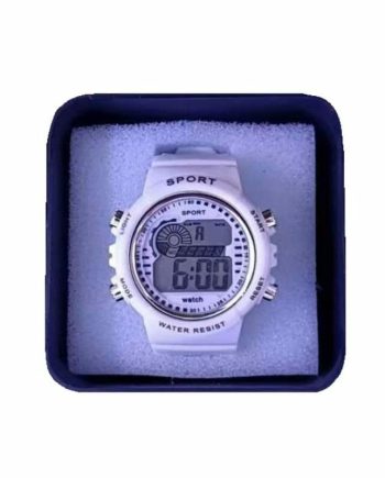 Ψηφιακό ρολόι χειρός - 61 - 451614 - White