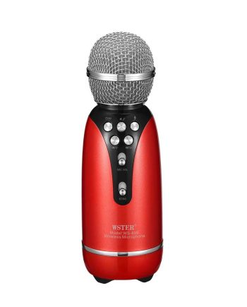 Ασύρματο μικρόφωνο Karaoke - WS-899 - Weisre - 883358 - Red