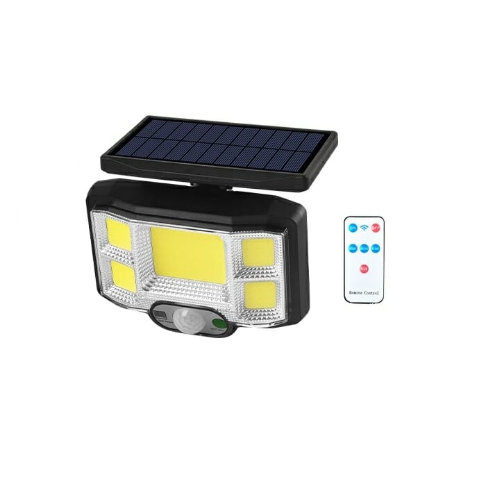 Ηλιακός προβολέας LED με αισθητήρα κίνησης - 2168B - COB - 257385