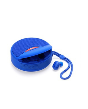 Ασύρματο ηχείο Bluetooth με ακουστικά - TG-808 - 883808 - Blue