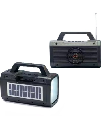 Ασύρματο ηχείο Bluetooth με ηλιακό πάνελ - P418 - 884676 - Black