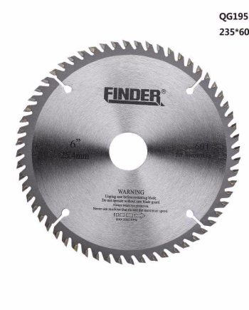 Δίσκος κοπής ξύλου - TCT - 9'' - Φ235 - 60T - Finder - 195578