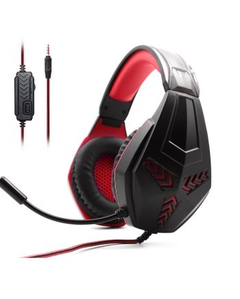 Ενσύρματα ακουστικά Gaming - M-204 - KOMC - 302896 - Red