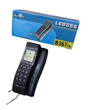 Ενσύρματο τηλέφωνο τύπου γόνδολα - Β367 - Leboss - 701082 - Black