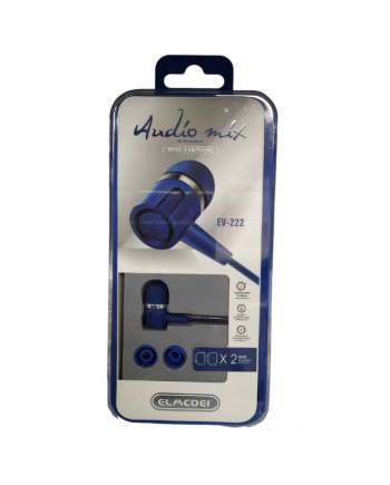 Ενσύρματα ακουστικά - EV-222 - 922226 - Blue