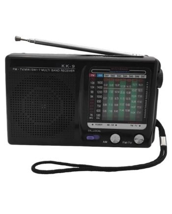 Φορητό ραδιόφωνο μπαταρίας - KK9 - 400066 - Black