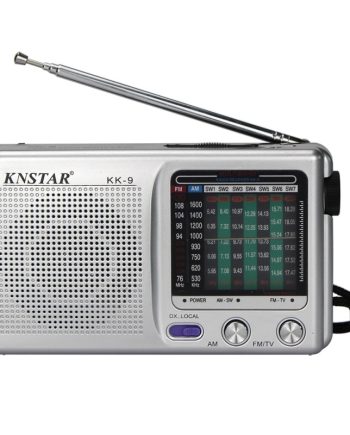 Φορητό ραδιόφωνο μπαταρίας - KK9 - 400066 - Silver